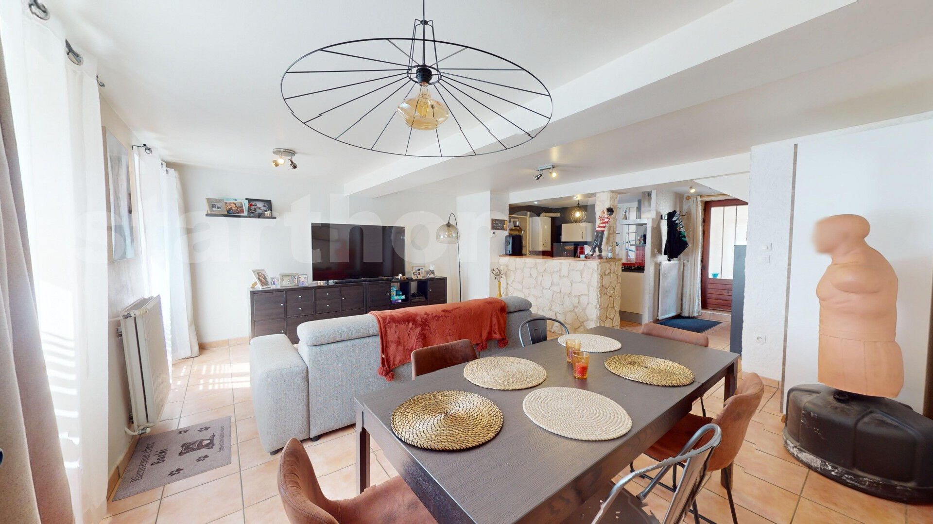 Chaleureuse maison de village de 77m2 hab.