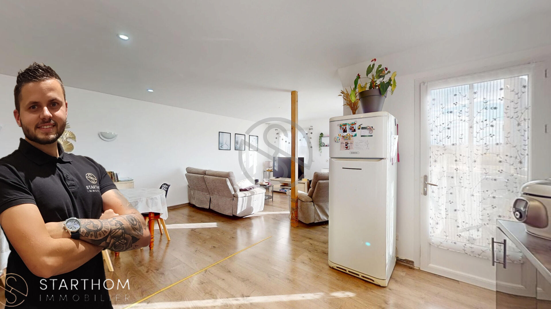 Appartement  DUPLEX Marcilloles 4 pièce(s) 107 m2