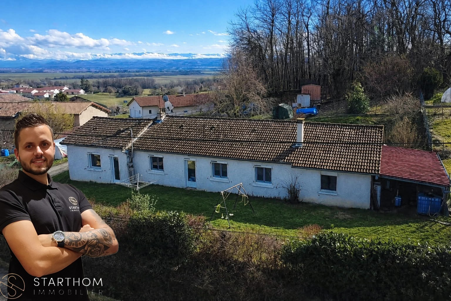 Maison de plain pied 110m²