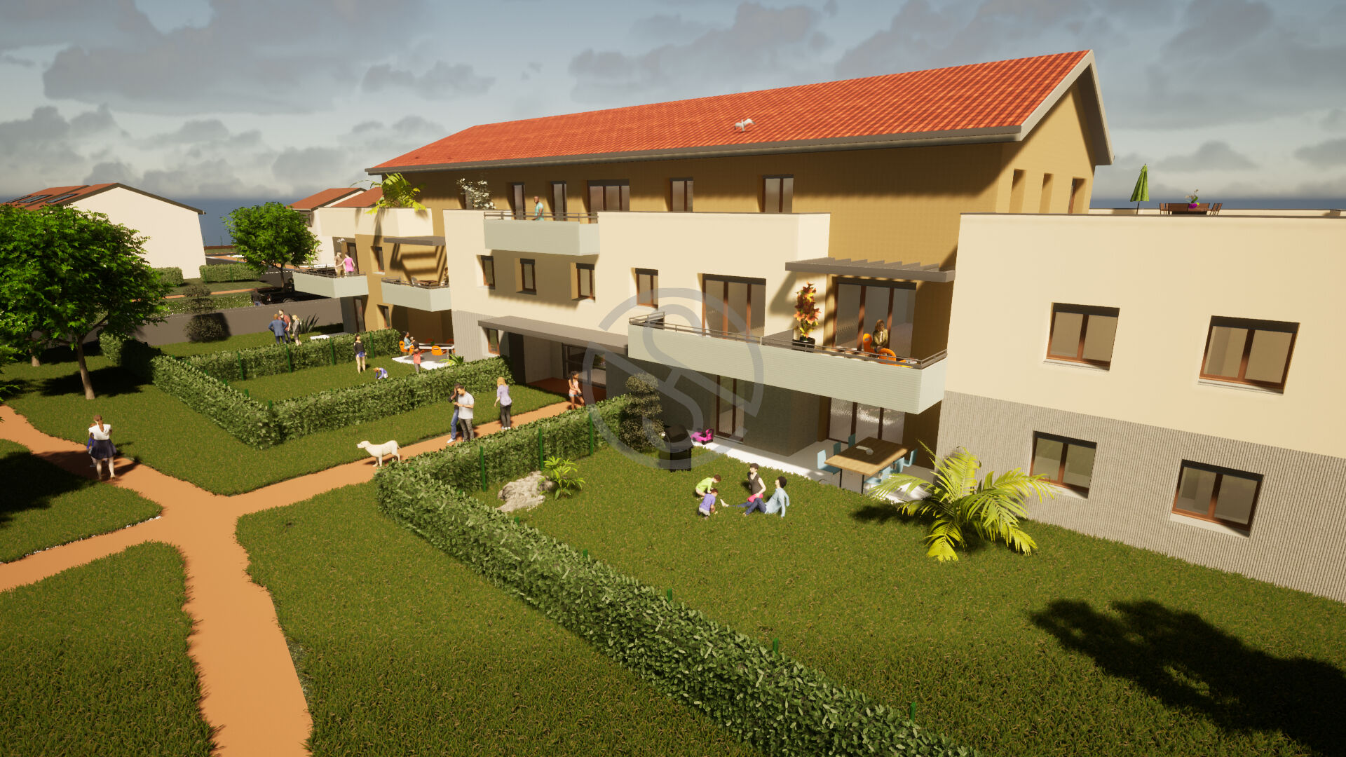 Appartement   T4 premium avec terrasse de 115m2