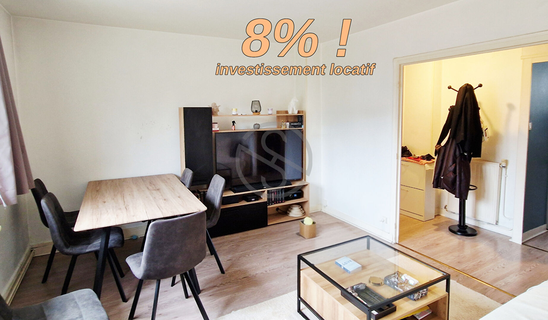 Appartement T3 de 54 m2 + cave