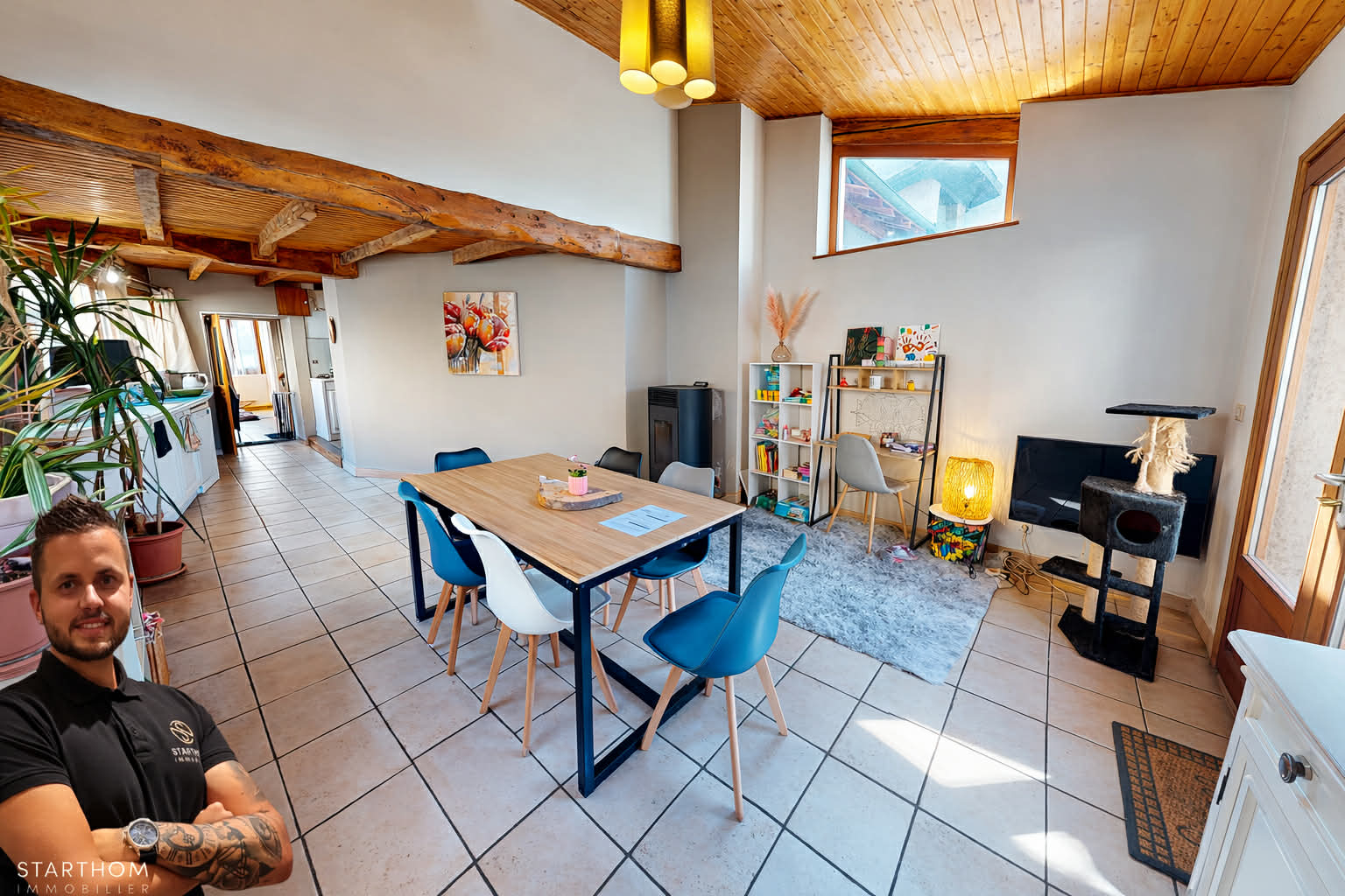 Maison Saint Simeon De Bressieux 5 pièce(s) 135 m2